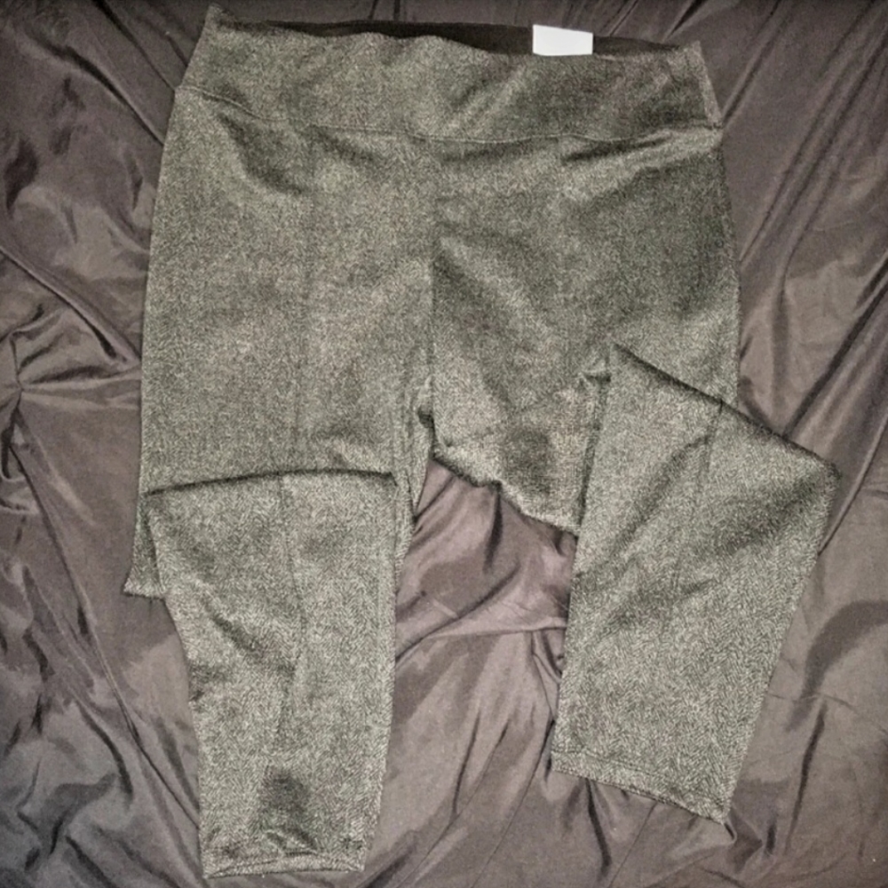 Nine West Charcoal Kids Leggings